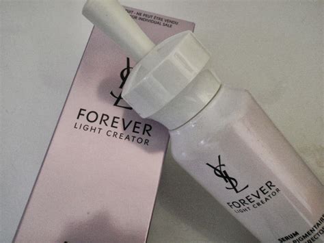 ysl skin science serum light creator|Forever Light Creator Skintone Corrector Serum Review .